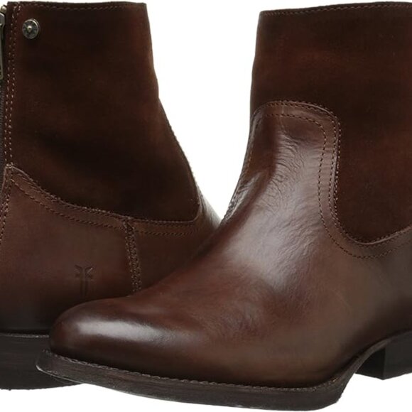Frye Jamie Zip Boot in Redwood sz 8 - Picture 1 of 8